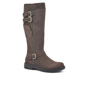 NWT White Mountain Brown Knee-High Boots [Wide]